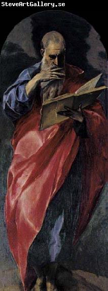 El Greco St John the Evangelist